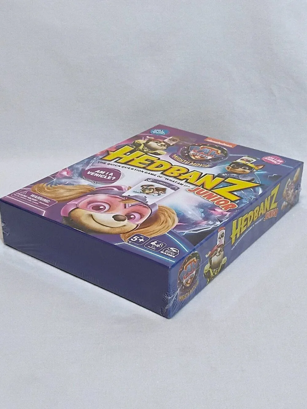 Paw Patrol Hedbanz Junior Game Nickelodeon NEW/Sealed